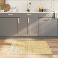 vidaXL Négyszögletű világos természetes bambusz szőnyeg 80 x 100 cm lakástextília