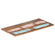 vidaXL négyszögű tömör újrahasznosított fa asztallap 60x100cm 25-27 mm bútor