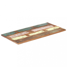vidaXL négyszögű tömör újrahasznosított fa asztallap 60x120cm 25-27 mm bútor