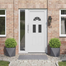 vidaXL Növénytartó 2 pcs Antracit 40 x 40 x 40 cm Acél kerti tárolás