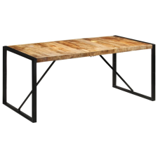 vidaXL nyers tömör mangófa étkezőasztal 175x90x7 cm bútor