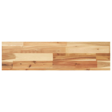 vidaXL olajbevonatú tömör akácfa függőpolc 100 x 20 x 4 cm (3279587) bútor
