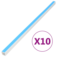 vidaXL öntapadós PVC kábelcsatorna 30 x 15 mm 10 m villanyszerelés