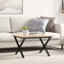 vidaXL öntöttvas dohányzóasztallábak X-alakú vázzal 60x40x38 cm bútor