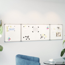 vidaXL összecsukható alumínium mágnestábla 200x50x1,7 cm mágnestábla