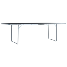 vidaXL összecsukható szürke alumínium kempingasztal 240 x 60 cm kemping felszerelés