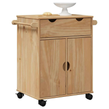 vidaXL OTTA tömör fenyőfa konyhai kocsi 59 x 45 x 80 cm bútor