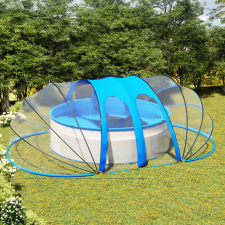 vidaXL ovális medencekupola 620 x 410 x 210 cm medence kiegészítő