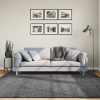 vidaXL OVIEDO antracitszürke rövid szálú szőnyeg 200 x 200 cm