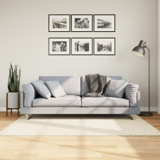 vidaXL OVIEDO bézs rövid szálú szőnyeg 120 x 120 cm lakástextília
