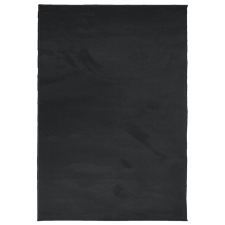 vidaXL OVIEDO fekete rövid szálú szőnyeg 140 x 200 cm (375557) lakástextília