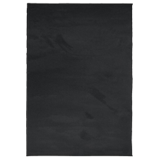 vidaXL OVIEDO fekete rövid szálú szőnyeg 160x230 cm (375559) lakástextília