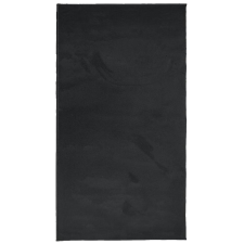 vidaXL OVIEDO fekete rövid szálú szőnyeg 80 x 150 cm (375551) lakástextília