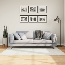 vidaXL OVIEDO krémszínű rövid szálú szőnyeg 120 x 120 cm lakástextília
