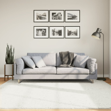 vidaXL OVIEDO krémszínű rövid szálú szőnyeg 200 x 200 cm lakástextília