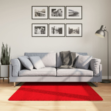 vidaXL OVIEDO piros rövid szálú szőnyeg 120 x 120 cm lakástextília