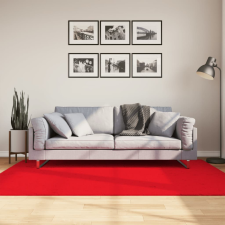 vidaXL OVIEDO piros rövid szálú szőnyeg 140 x 200 cm lakástextília