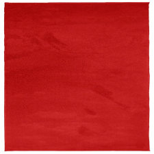 vidaXL OVIEDO piros rövid szálú szőnyeg 160 x 160 cm (375624) lakástextília