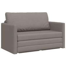 vidaXL Padló Kanapé Ágy 2 az 1-ben Topszínű 124x71x78 cm Szövet (4106696) bútor