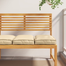 vidaXL Pallet Párnák 2 db Bézs 40x40x8 cm Oxford Szövet kerti bútor