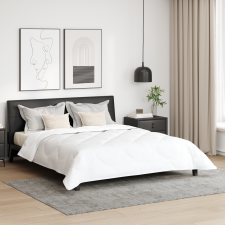 vidaXL Paplan Egyéb párnával 3 pcs Fehér 200 x 200 cm Mikroszálas lakástextília