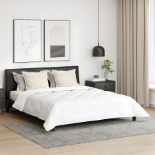vidaXL Paplan Egyéb párnával 3 pcs Fehér 240 x 260 cm Mikroszálas lakástextília
