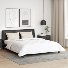 vidaXL Paplan párnával 3 pcs Fehér 200 x 200 cm Mikroszálas lakástextília