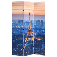 vidaXL paraván 120 x 180 cm Párizs éjjel bútor