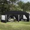 vidaXL Parti sátor 575 x 288 x 245 cm Antracitszürke