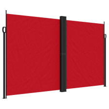 vidaXL piros behúzható oldalsó napellenző 200 x 600 cm (4004852) kerti bútor