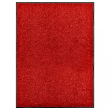 vidaXL piros mosható lábtörlő 90 x 120 cm lakástextília