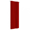 vidaXL piros oxford-szövet erkélyparaván 80 x 240 cm