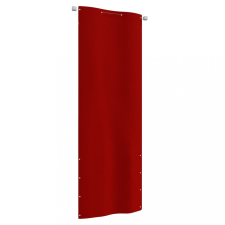 vidaXL piros oxford-szövet erkélyparaván 80 x 240 cm kerti bútor