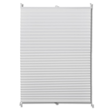 vidaXL Plisse Roló 60 x 200 cm Fehér Redős Roló (240596) lakástextília