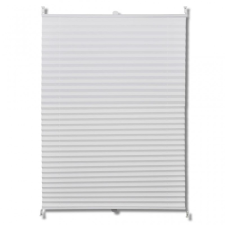 vidaXL Plisse Roló 60x100 cm Fehér Redős Roló lakástextília