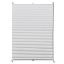 vidaXL Plisse Roló 80 x 100 cm Fehér Redős Roló lakástextília
