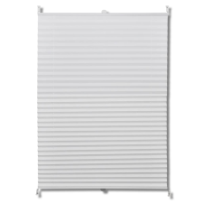 vidaXL Plisse Roló 90 x 150 cm Fehér Redős Roló (240607) lakástextília