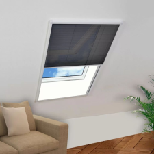 vidaXL pliszé ablak szúnyogháló alumíniumból 60 x 80 cm szúnyogháló