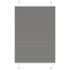 vidaXL pliszírozott redőny antracit 100x100 cm szövetszélesség 99,4 cm (4015075) lakástextília