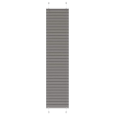 vidaXL pliszírozott redőny antracit 45x200 cm szövetszélesség 44,4 cm lakástextília