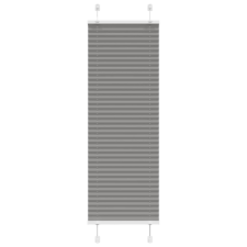 vidaXL pliszírozott redőny antracit 50x150 cm szövetszélesség 49,4 cm redőny