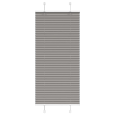vidaXL pliszírozott redőny antracit 60x100 cm szövetszélesség 59,4 cm (4015067) lakástextília