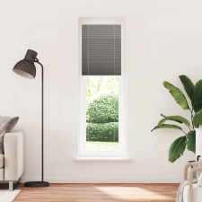 vidaXL pliszírozott redőny antracit 60x200 cm szövetszélesség 59,4 cm (4015101) redőny