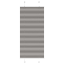 vidaXL pliszírozott redőny antracit 65x100 cm szövetszélesség 64,4 cm (4015068) lakástextília