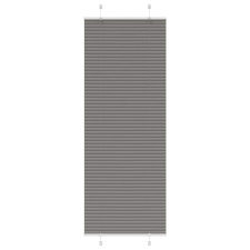 vidaXL pliszírozott redőny antracit 70x200 cm szövetszélesség 69,4 cm redőny