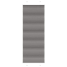 vidaXL pliszírozott redőny antracit 75x200 cm szövetszélesség 74,4 cm redőny