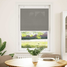vidaXL pliszírozott redőny antracit 80x100 cm szövetszélesség 79,4 cm lakástextília