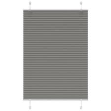 vidaXL pliszírozott redőny antracit 95x150 cm szövetszélesség 94,4 cm redőny