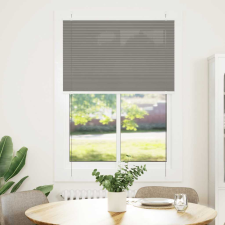 vidaXL pliszírozott redőny antracit 95x150 cm szövetszélesség 94,4 cm (4015091) lakástextília