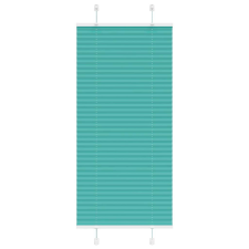 vidaXL pliszírozott redőny Benzinzöld 60x150 cm szövetszélesség lakástextília